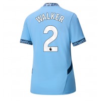 Manchester City Kyle Walker #2 Hemmatröja Kvinnor 2024-25 Korta ärmar